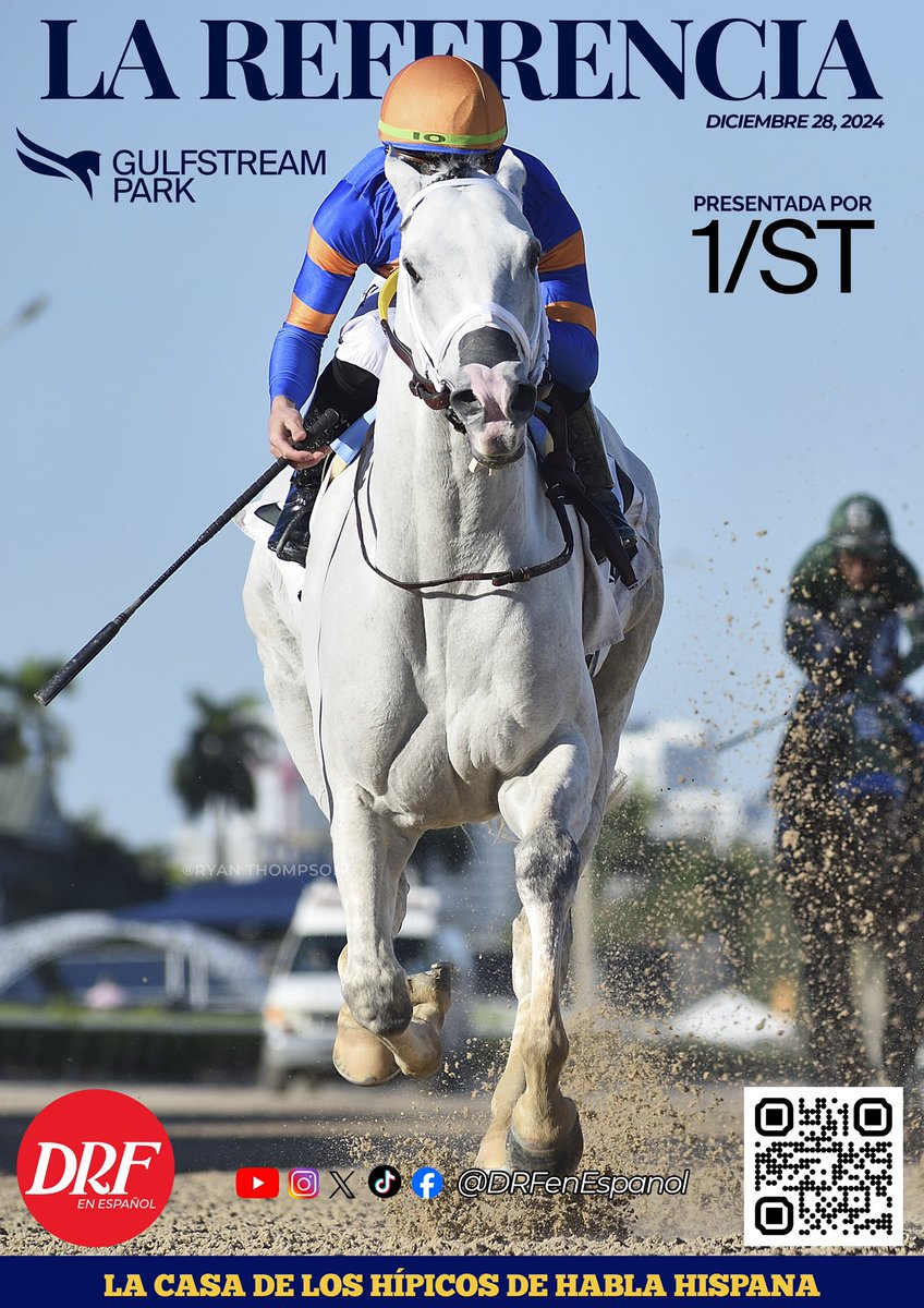 PotroRob's tweet image. 𝗟𝗔 𝗥𝗘𝗙𝗘𝗥𝗘𝗡𝗖𝗜𝗔

• GULFSTREAM PARK🏇🏻 

Diciembre 28

Avalada por #DailyRacingForm 

“Recojan sus Mangos🥭🥭”

Descarga GRATIS!

🔗DRFenEspanol.com