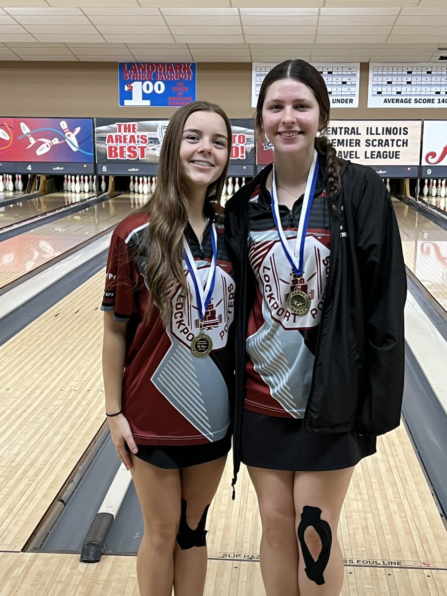 The varsity girls finished in 5th at the Oswego East Invite in Peoria today.  Congratulations to Brooke and Alyvia for their individual placement. <a href="/lthsathletics/">Lockport Athletics</a>