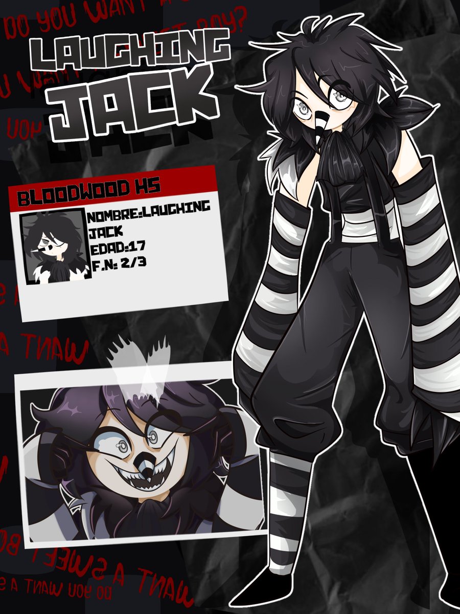 ¿გυἶპΓპჰ υῆ ძυlეპ?

Se escucha una caja musical, me preguntó¿quién será...? Pues eso no es un misterio ya 

¡PORQUE LAUGHING JACK A LLEGADO! Todos saluden al payaso favorito de los niños!!

#FHS #FNAFHS #BLOODWOODHS #BWHS #Fhs #Creppypasta #Laughingjack