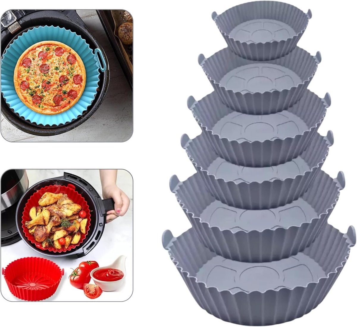 TechIndica's tweet photo. Sua Air Fryer Vai Agradecer! 🍟✨
🌟 Produto: Forma de Silicone para Air Fryer (6 Unidades) - AVIBES
💰 Preço: R$ 35,91 (antes R$ 39,90 – 10% OFF)
👉 https://t.co/AyISFcpVhh
⭐ Avaliação: 4,2 de 5 estrelas (62 avaliações)
#FormaDeSilicone #AirFryer #Promoção #Desconto #Avibes #Amazon
