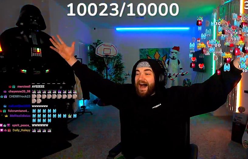 10k Subs on Twitch!!

Thank you all so much 💚