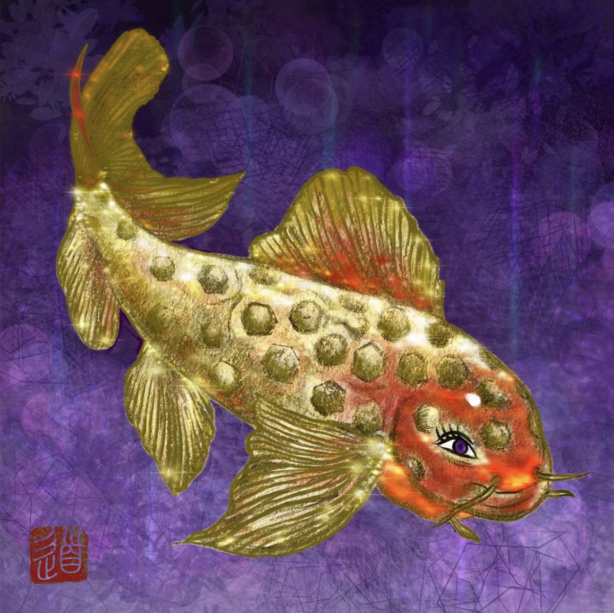 Thank you so much, <a href="/FlowerGirlsNFT/">The Flower Girls 🌸</a> , for collecting this  "Gem in Purple."
Your kindness brings us immense joy and inspires young artist Michiko to keep creating with passion and purpose. 💜
We’re excited to share even more of her heartfelt creations in the near future!