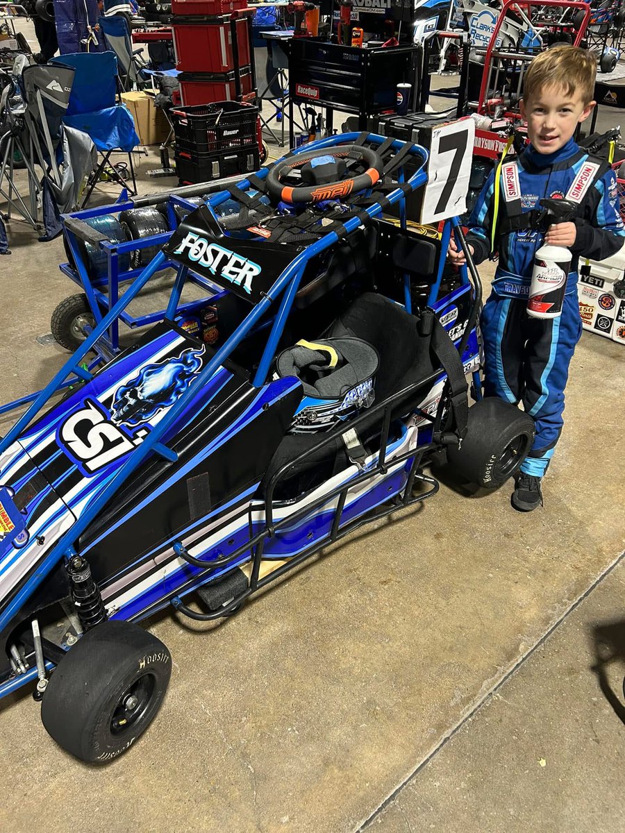 InfernoArmorUSA's tweet photo. Indoor SZN is upon us! Be like Greyson Foster and don’t forget to #SprayIA before you strap in! #UltimateFireProtection • https://t.co/vPEUhXE2YD https://t.co/YpM2FQm3DW