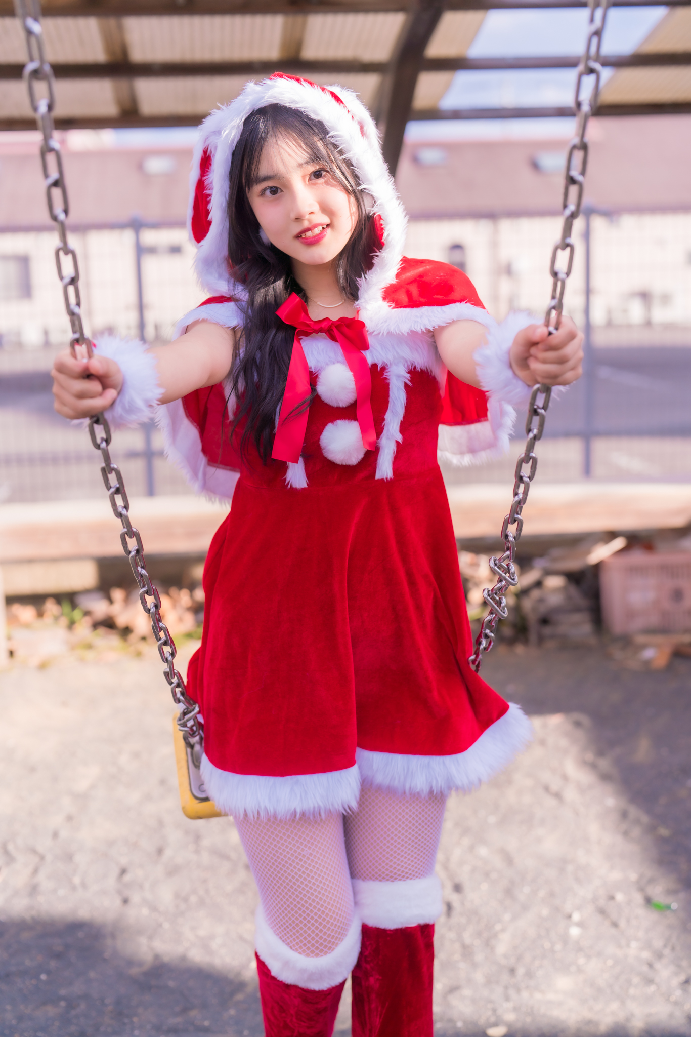 的野美青サイン生写真　2023年クリスマスサンタ衣装 ꒰ঌ🎅🏻𝓜𝓮𝓻𝓻𝔂 𝓒𝓱𝓻𝓲𝓼𝓽𝓶𝓪𝓼🎄໒꒱ #サンタ #サンタ
