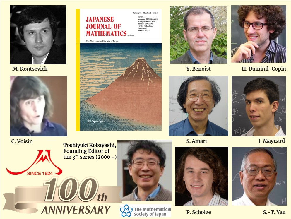 SpringerMath's tweet image. 🎊Congratulations on the 100th anniversary of the Japanese Journal of Mathematics!
#100th 🎂 #anniversary

Enjoy Free Access (til Jan 6, 2025) to research survey articles published in #JapaneseJournalofMathematics, 3rd Series from here:  link.springer.com/journal/11537/… 🔓Download Now!