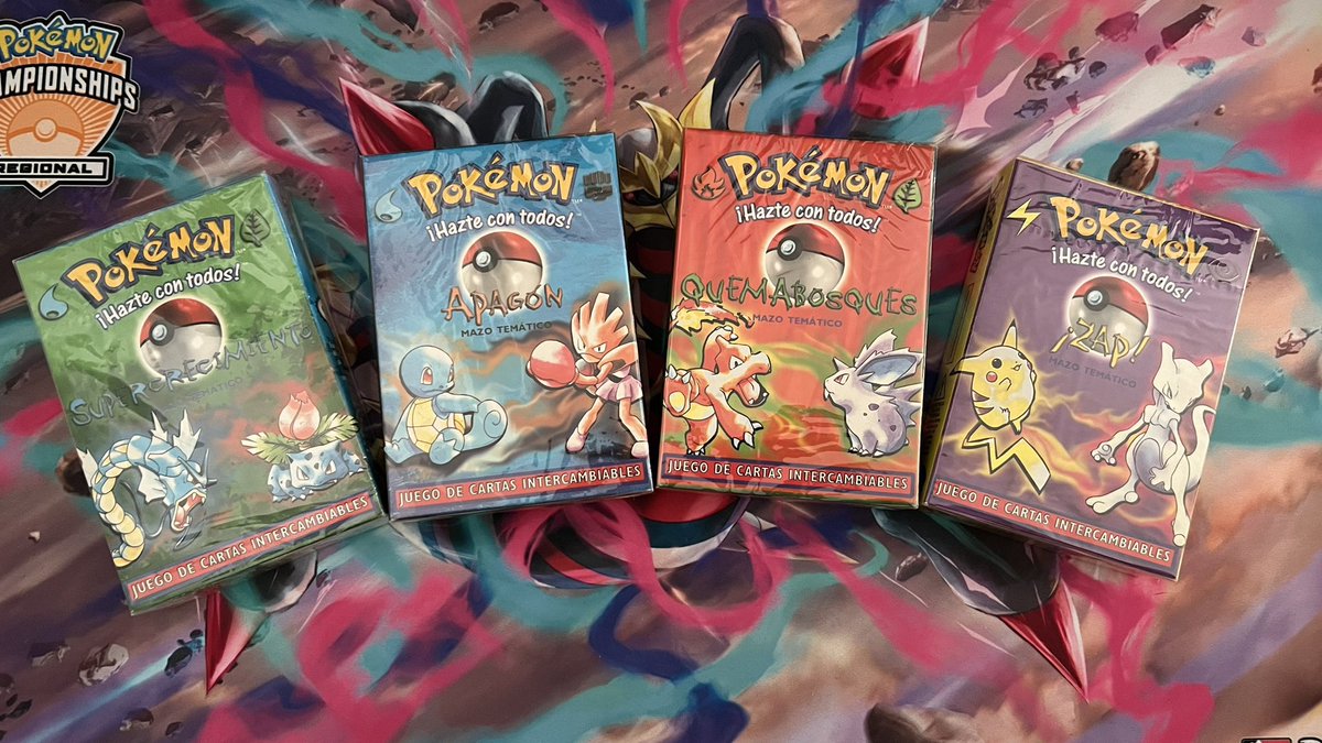 Espacioretro (@espacioretro) on Twitter photo Sorteo Mazos Pokemon Base Set PRECINTADOS entre todos los RT, LIKE y FOLLOW 
Mucha suerte a todos! 🫶 Sorteo Mazos Pokemon Base Set PRECINTADOS entre todos los RT, LIKE y FOLLOW 
Mucha suerte a todos! 🫶