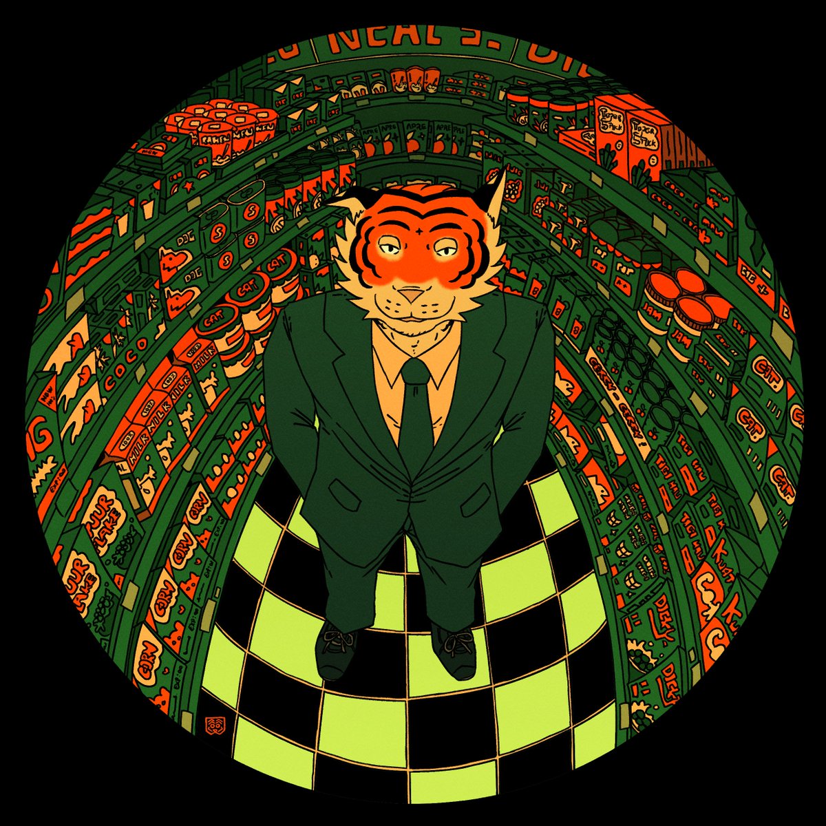 NealTiger_'s tweet image. its my birthday can you guys share my art please