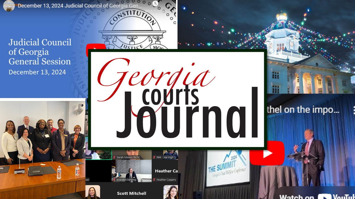 The December 2024 Georgia Courts Journal is available!  georgiacourtsjournal.org