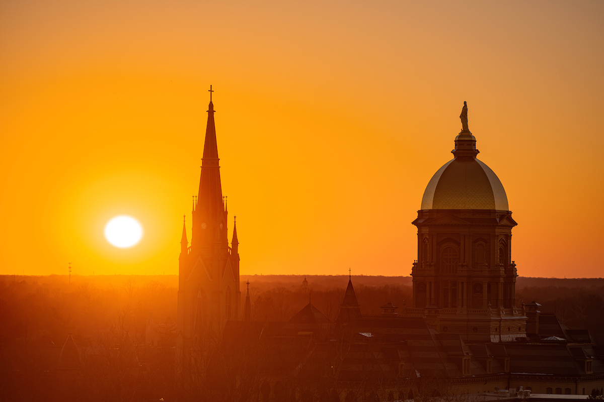 2024 brought us breakthroughs in research, the launch of key strategic initiatives in mental health, democracy, poverty, and more ... and even a new president.

Here's 2024 in review: go.nd.edu/648e8e