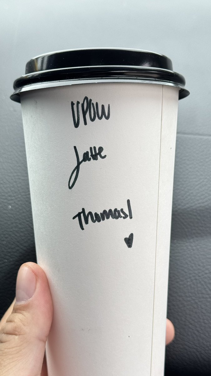 thetomye's tweet photo. we love latte’s made with love 🖤 https://t.co/yM6dyb7hp4