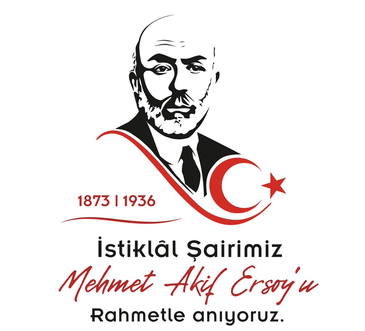 BizimMeram's tweet photo. İstiklâl Marşımızın yazarı, Milli Şair #MehmetAkifErsoy’u, vefatının 88. yıldönümünde rahmet ve şükrânla yâd ediyoruz. https://t.co/47I00MqaAp