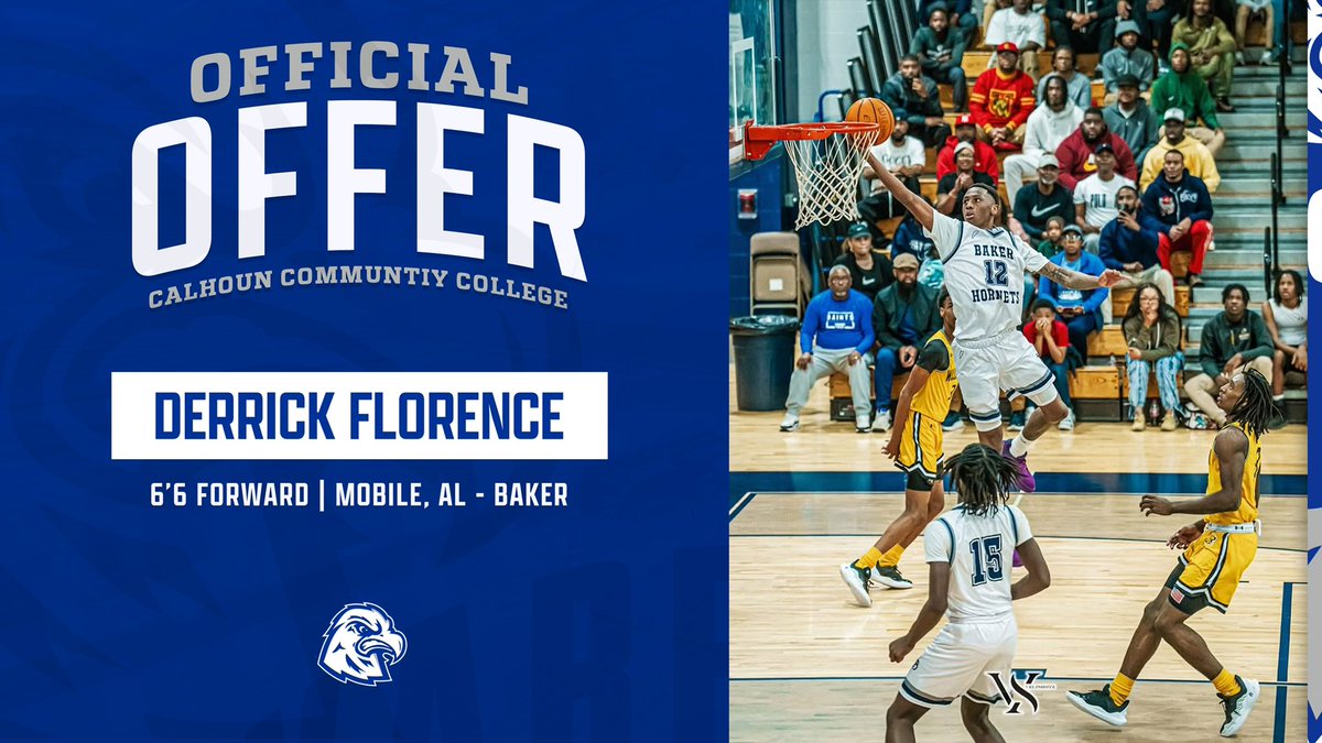 DERRICK FLORENCE lll “bam” (@derrickflo_lll) on Twitter photo After talking to <a href="/CoachDPowell334/">Derrick Powell</a> blessed to receive a offer from <a href="/warhawkmbb/">Calhoun CC Men's Basketball</a> <a href="/coach_arm/">CoachArmstrong🏀</a> <a href="/CoachMikeLo5/">Michael Logan</a> <a href="/PrepHoopsAL/">Prep Hoops Alabama</a>
<a href="/HoopSeenAL/">HoopSeen Alabama</a> <a href="/BAMAMIXTAPE/">BAMAMIXTAPE</a>
<a href="/baker_hoops/">BAKER HOOPS</a> After talking to <a href="/CoachDPowell334/">Derrick Powell</a> blessed to receive a offer from <a href="/warhawkmbb/">Calhoun CC Men's Basketball</a> <a href="/coach_arm/">CoachArmstrong🏀</a> <a href="/CoachMikeLo5/">Michael Logan</a> <a href="/PrepHoopsAL/">Prep Hoops Alabama</a>
<a href="/HoopSeenAL/">HoopSeen Alabama</a> <a href="/BAMAMIXTAPE/">BAMAMIXTAPE</a>
<a href="/baker_hoops/">BAKER HOOPS</a>