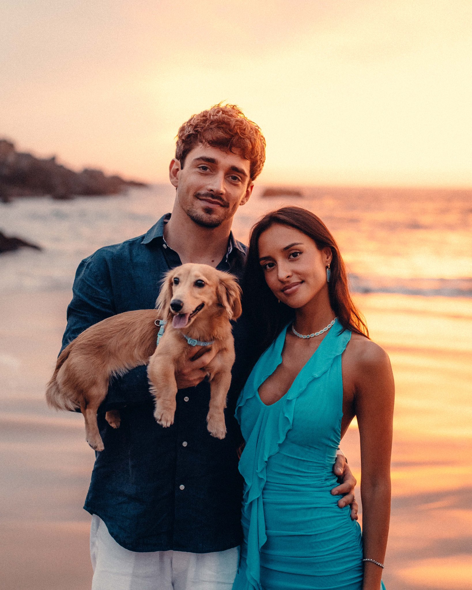 Charles Leclerc enjoying his time off in Mexico
