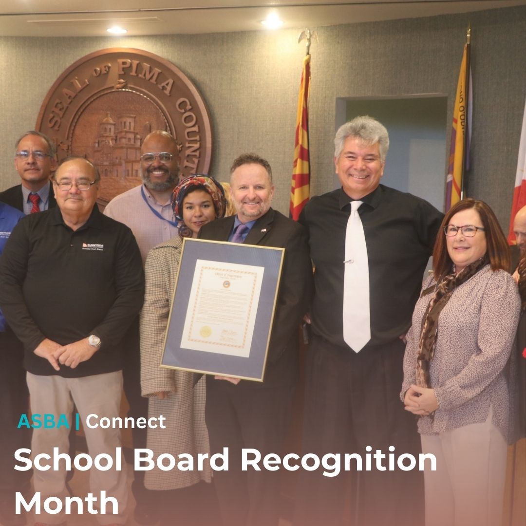 🌟 January is School Board Recognition Month! 🌟

A perfect time to say THANK YOU to Arizona’s dedicated school board members. 💙🏫

Want to celebrate them? Check out ASBA’s Recognition Month Toolkit here: ow.ly/rj9c50UsTKx