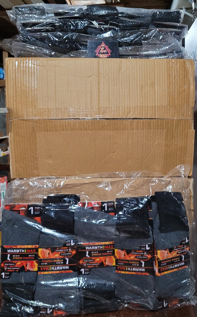 Well friends, we have raised over $850 for our 2024 sock drive! We have purchased 300 thermal socks, and have started distributing them to groups across the regions. If you want to donate or get involved, please let us know. #MutualAid #WeKeepUsSafe
canadiansra.ca/how-to-donate/