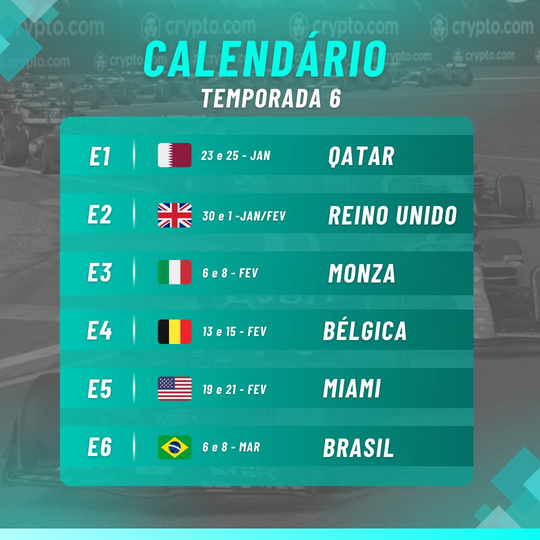 fcs_league's tweet photo. 🚨 Calendário Anunciado! 🚨

Eastreia dia 23 de janeiro.

2 Grids Competitivos: FCS Pro (Quintas) e FCS Academy (Sábados), ambos às 21h!

Inscrição: Apenas R$25.

Premiação em Dinheiro.

✅️ Corrida 50%+QualyCurta, Des. Igual

📲 Inscreva-se https://t.co/IYl0Wz4XGi https://t.co/EtK1PZn432