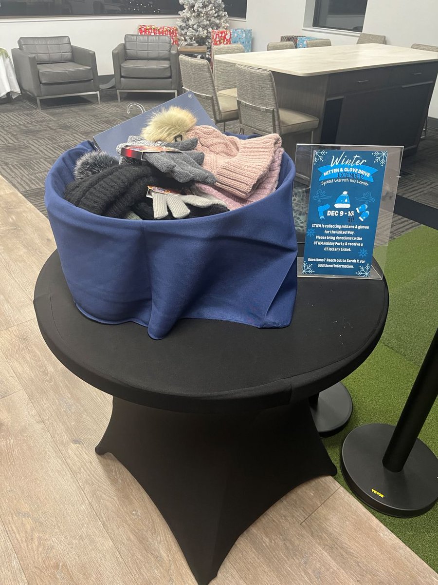 Connecticut Wealth Management, LLC (@ctwealth) on Twitter photo Huge shoutout to our team for your generosity during our Glove & Mitten Drive benefiting the <a href="/unitedwayinc/">United Way of Central and Northeastern Connecticut</a>
Together, we gathered over 50 pairs of gloves. Thank you for helping keep our community warm this winter. ❄️
#CTWMGivesBack #CTWMCulture Huge shoutout to our team for your generosity during our Glove & Mitten Drive benefiting the <a href="/unitedwayinc/">United Way of Central and Northeastern Connecticut</a>
Together, we gathered over 50 pairs of gloves. Thank you for helping keep our community warm this winter. ❄️
#CTWMGivesBack #CTWMCulture