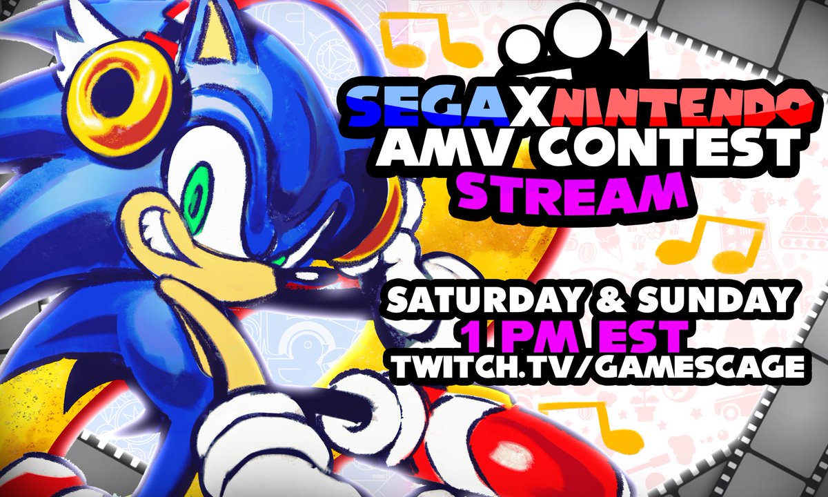 GamesCage_'s tweet photo. THIS WEEKEND.

THE GAMESCAGE AMV CONTEST BEGINS.

OVER 150 ENTRIES, LOTTA JUDGING. 

LOTTA HYPE. https://t.co/CchxSw9mev
