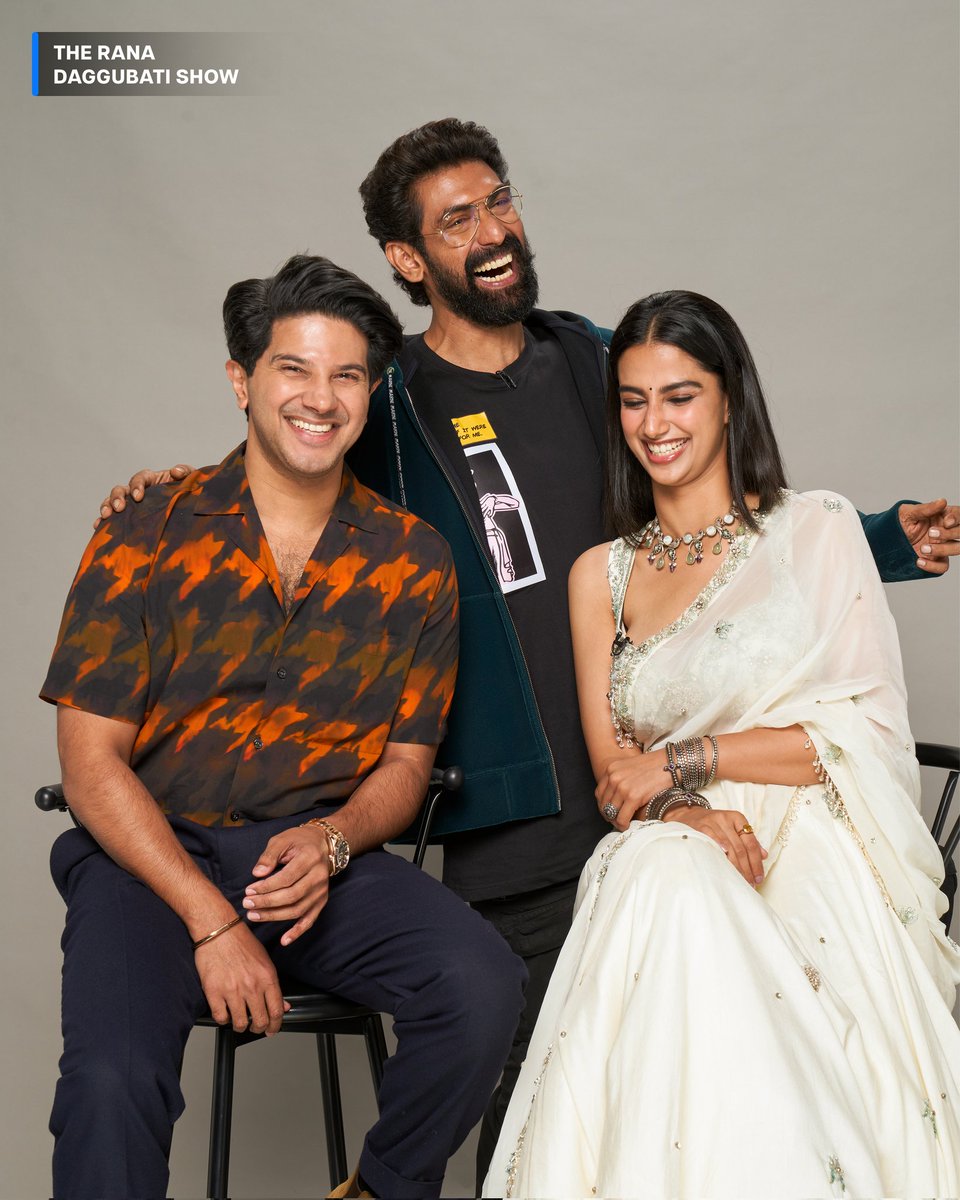 Rana Daggubati (@ranadaggubati) on Twitter photo Ending the year on the perfect note with them in your watchlist😉
#TheRanaDaggubatiShowOnPrime, new episode every Saturday only on <a href="/PrimeVideoIN/">prime video IN</a>
Watch Now: bit.ly/TheRanaDagguba…
<a href="/SpiritMediaIN/">Spirit Media</a> <a href="/dulQuer/">Dulquer Salmaan</a> <a href="/Meenakshiioffl/">Meenakshii Chaudhary</a> Ending the year on the perfect note with them in your watchlist😉
#TheRanaDaggubatiShowOnPrime, new episode every Saturday only on <a href="/PrimeVideoIN/">prime video IN</a>
Watch Now: bit.ly/TheRanaDagguba…
<a href="/SpiritMediaIN/">Spirit Media</a> <a href="/dulQuer/">Dulquer Salmaan</a> <a href="/Meenakshiioffl/">Meenakshii Chaudhary</a>