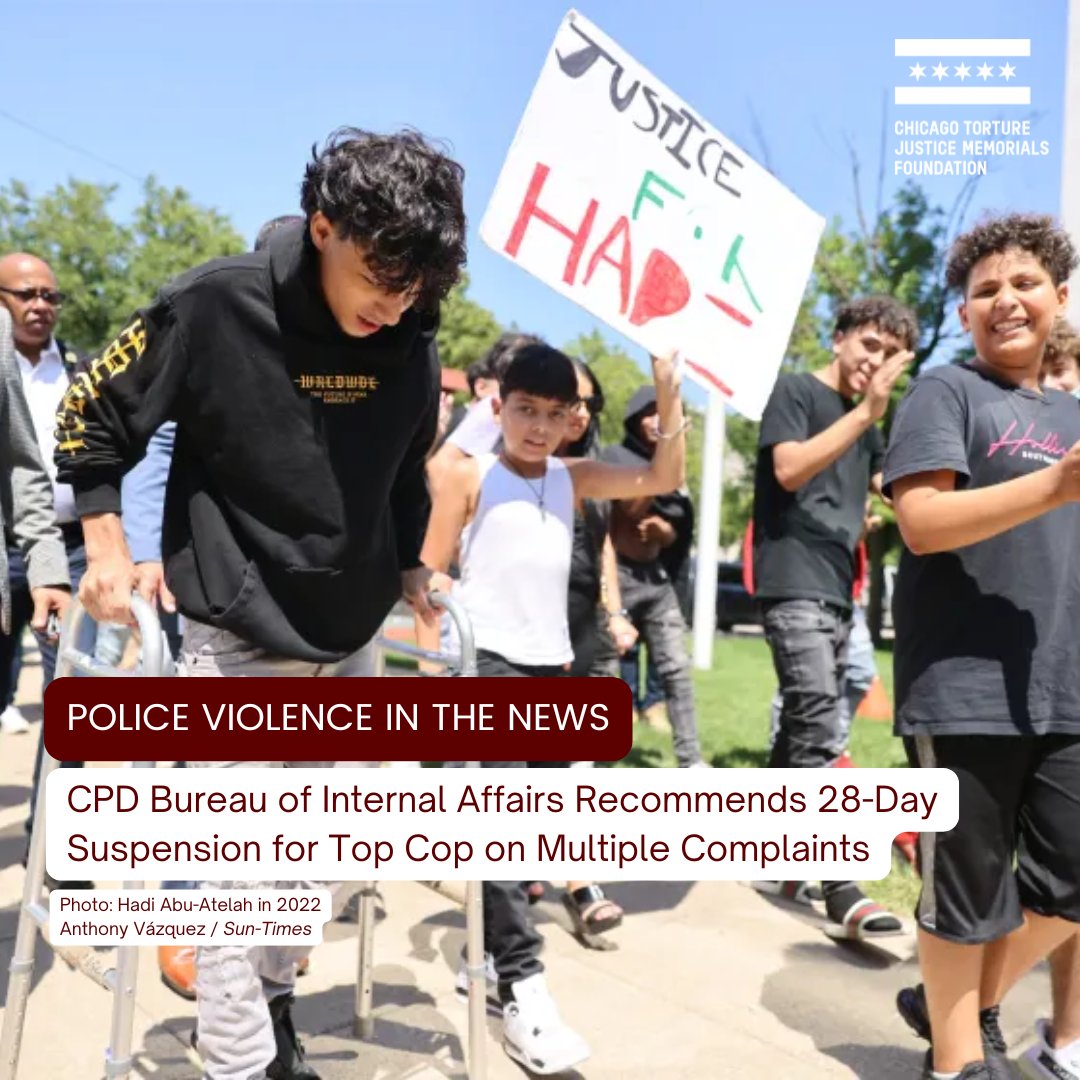 Chicago Torture Justice Memorials Foundation tweet media