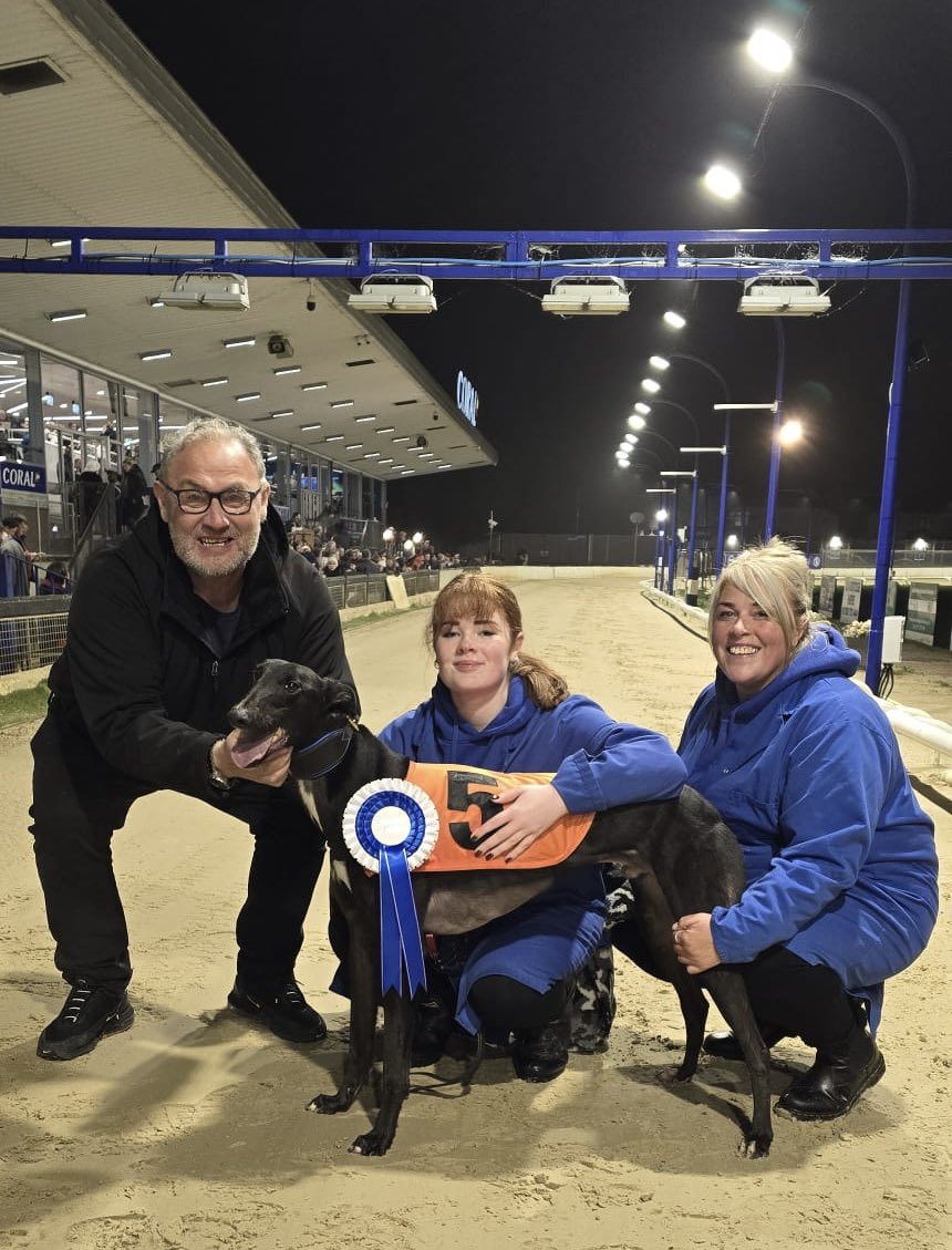 RomfordDogs's tweet image. 💙Romford Friday Night 500 Standard - Heat 1🔥

🌟Winner of Race 5 - Romford Friday 27th December 2024 

🥇Trap 5 - MILLBANK BOILER 

Trainer🏆- Gemma Evans 
Owner(s)🐾- Mr S.Artiss, Mrs J.C.Lewis, Mr J.J.Rack

Congratulations to Connections!💕