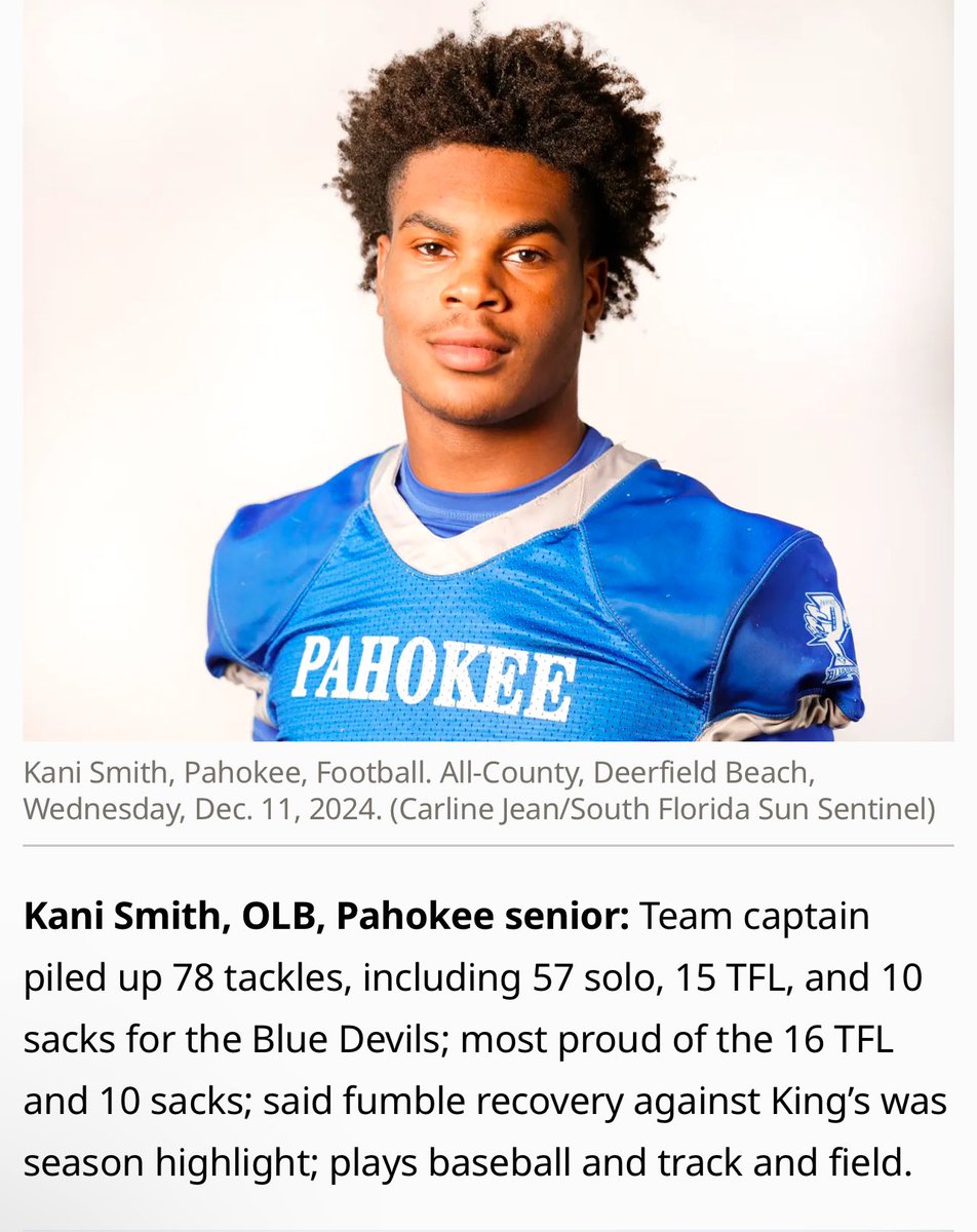 Blessed to be 2x First team all county !!🙏🏾