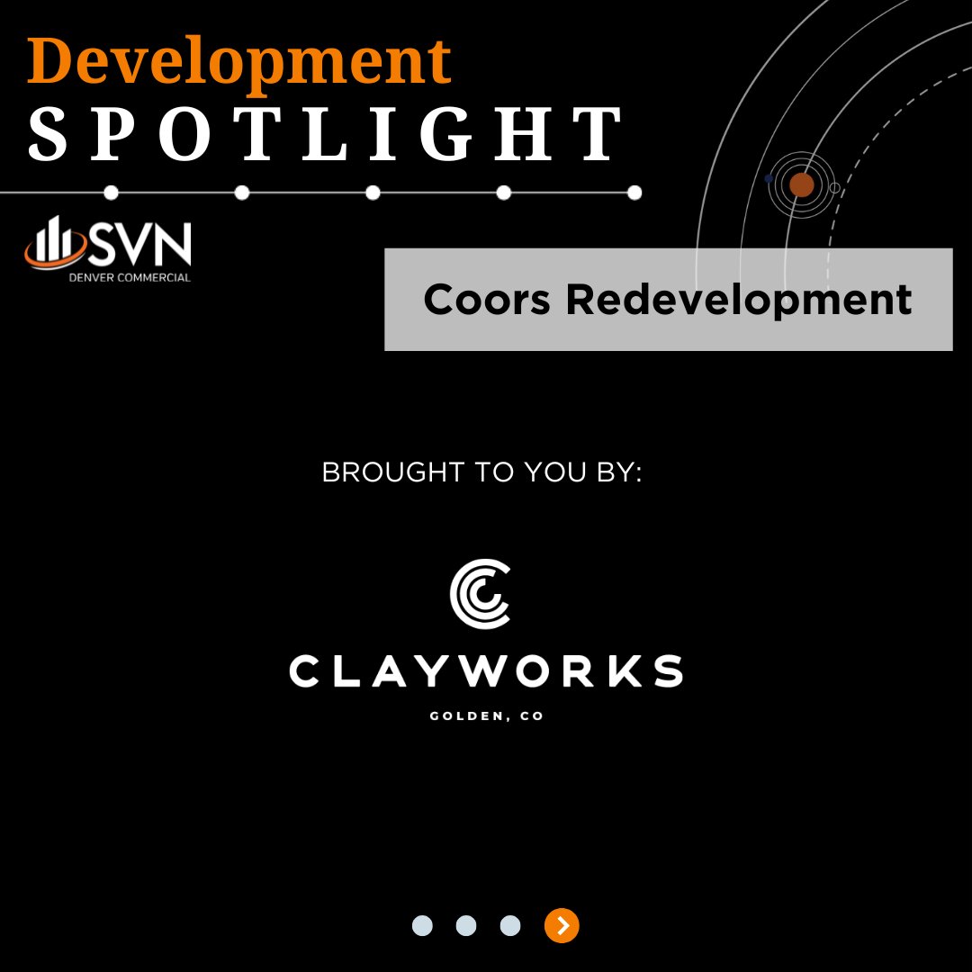 SVN_Denver's tweet image. Coors District is about to transform! 🚀 Clayworks is bringing 1.2M sq. ft. of office, residential, hotel, and retail space. Big things ahead! 🌟
#cre #commercialrealestate #developmentspotlight #coors #redevelopment #svn #Golden