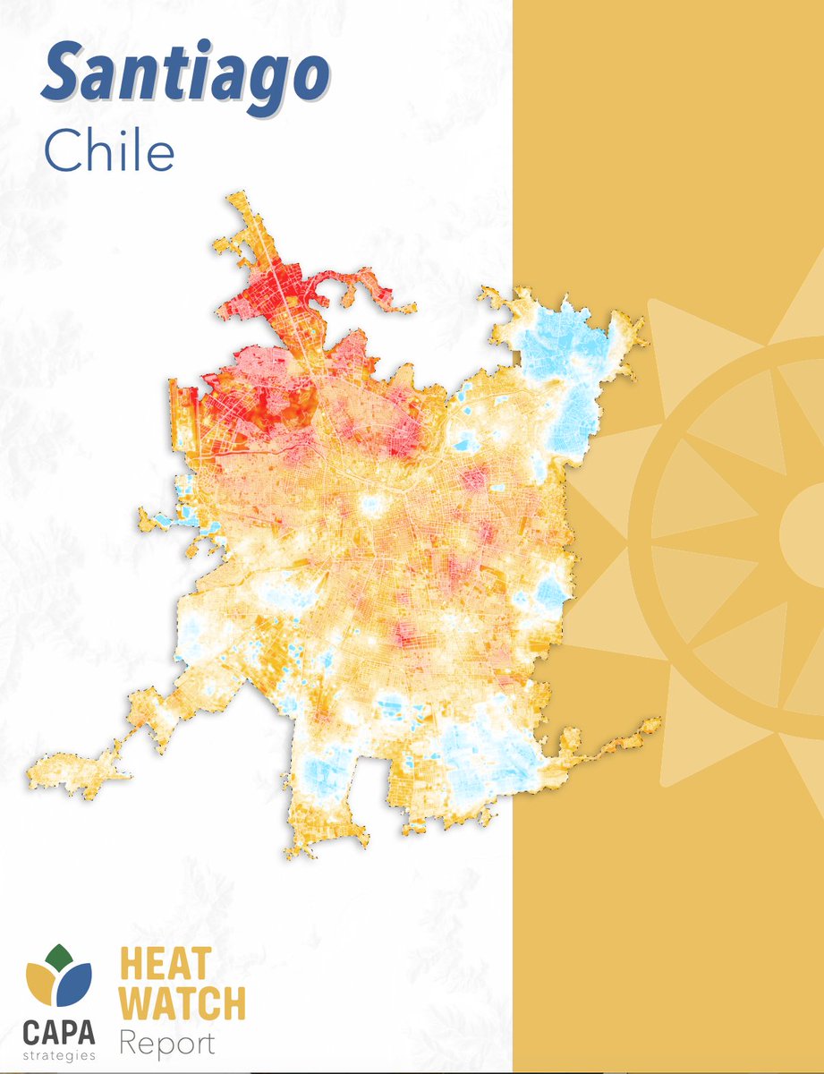 Las olas de calor no se viven de la misma forma en toda la ciudad. Existen barrios con más áreas verdes, y presencia de aire acondicionado, y otras con mayor cantidad de cemento, asfalto, lo que causa mayores temperaturas. Las áreas verdes además producen efecto de enfriamento