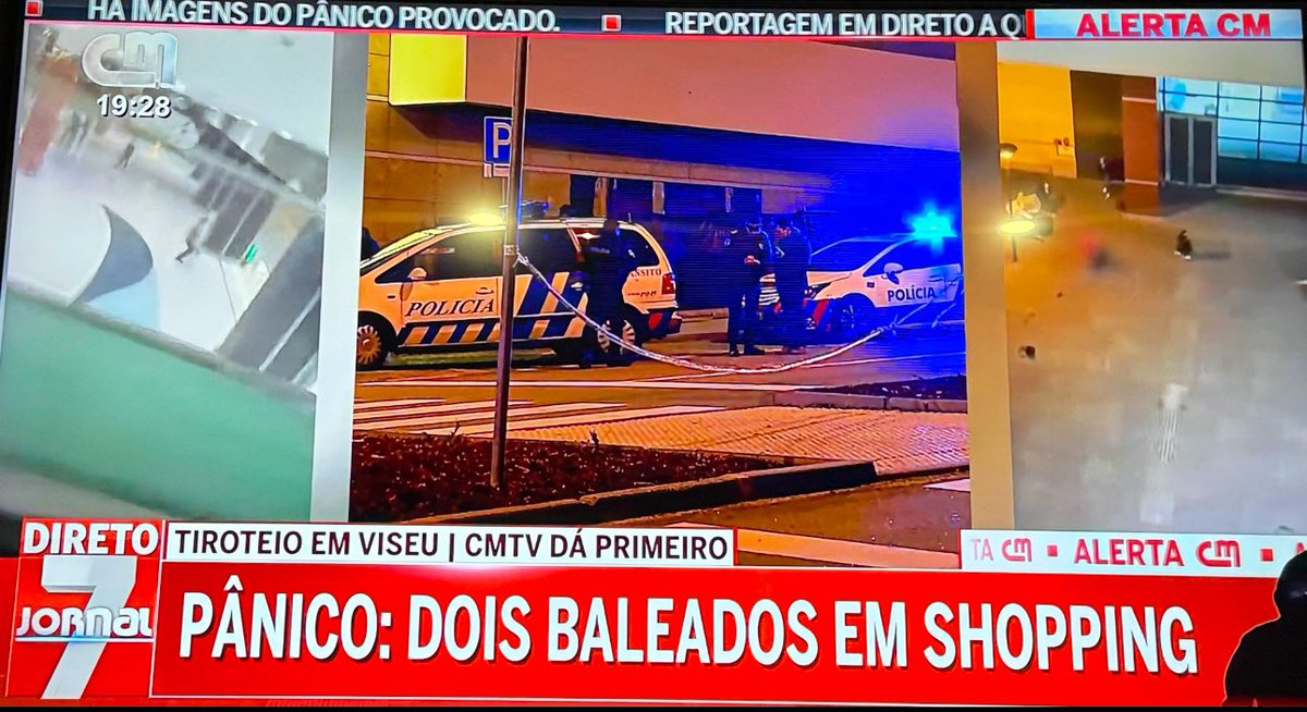 Não se preocupem, isto só acontece nos EUA portanto deve ser mentira.
E o que aconteceu no norteshopping também foi mentira.
E o que aconteceu em Vila do Conde, Lisboa, Porto entre outros.

“Ao menos aqui estamos seguros.”
CeRtO