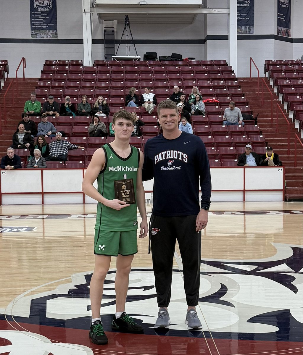 McNick Basketball (@mcnbasketball) on Twitter photo Today we were led by <a href="/kelyn_haucke/">kelyn haucke</a> w/15pts; @chuckgclark w/14pts; Matthew Ehlers w/13pts; <a href="/GrantWaters2027/">Grant Waters</a> w/10pts; & <a href="/GundlerAj/">Aj Gundler</a> w/10pts — the BSN BC Player of the Game was Chuck — but our Game Ball winner was Matthew! His Full Line was 13pts/5Reb/1Asst — FULL STATS⬇️
#RiseAsOne Today we were led by <a href="/kelyn_haucke/">kelyn haucke</a> w/15pts; @chuckgclark w/14pts; Matthew Ehlers w/13pts; <a href="/GrantWaters2027/">Grant Waters</a> w/10pts; & <a href="/GundlerAj/">Aj Gundler</a> w/10pts — the BSN BC Player of the Game was Chuck — but our Game Ball winner was Matthew! His Full Line was 13pts/5Reb/1Asst — FULL STATS⬇️
#RiseAsOne