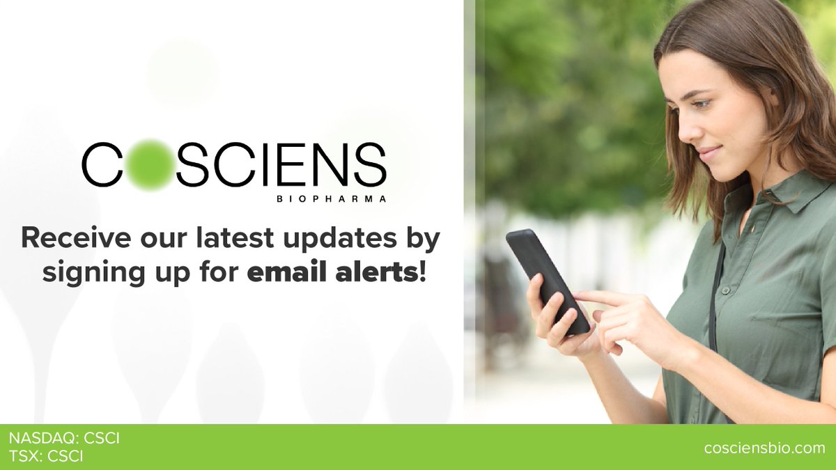 COSCIENS BIOPHARMA tweet media