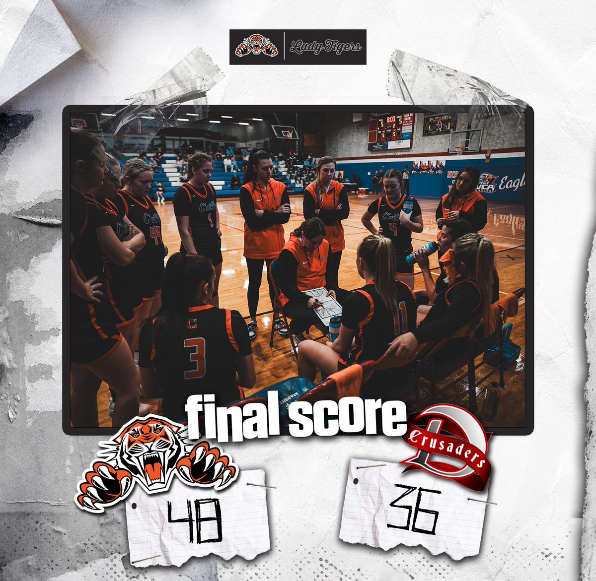 🐅🏀

Final from Game 1 of the Sunshine Classic in Daytona Beach.