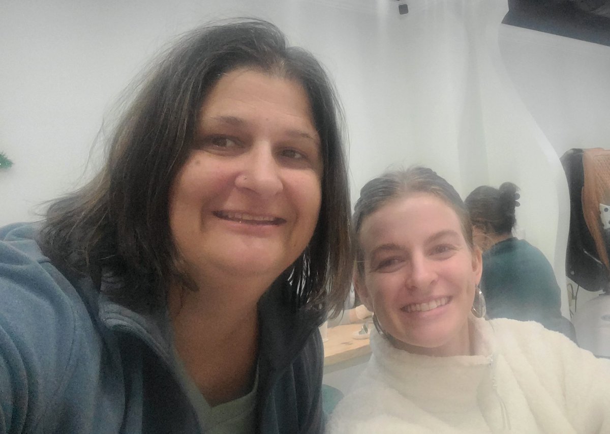 Love running into former students during the Christmas break. This sweet one was in my class 21 years ago.  #dg58pride #LEchoosesHAPPY