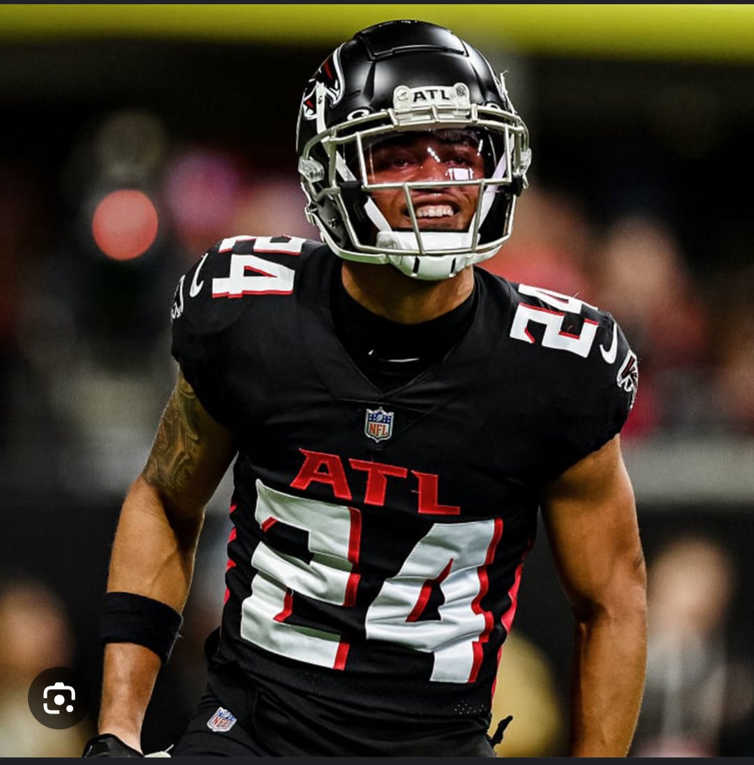 FALCfan84's tweet photo. #Terrell about to lock down #McLaurin on Sunday night. D-Line about to shut down and sack #Daniels. We gonna #RiseUp and win! https://t.co/1BWmbtOUKi