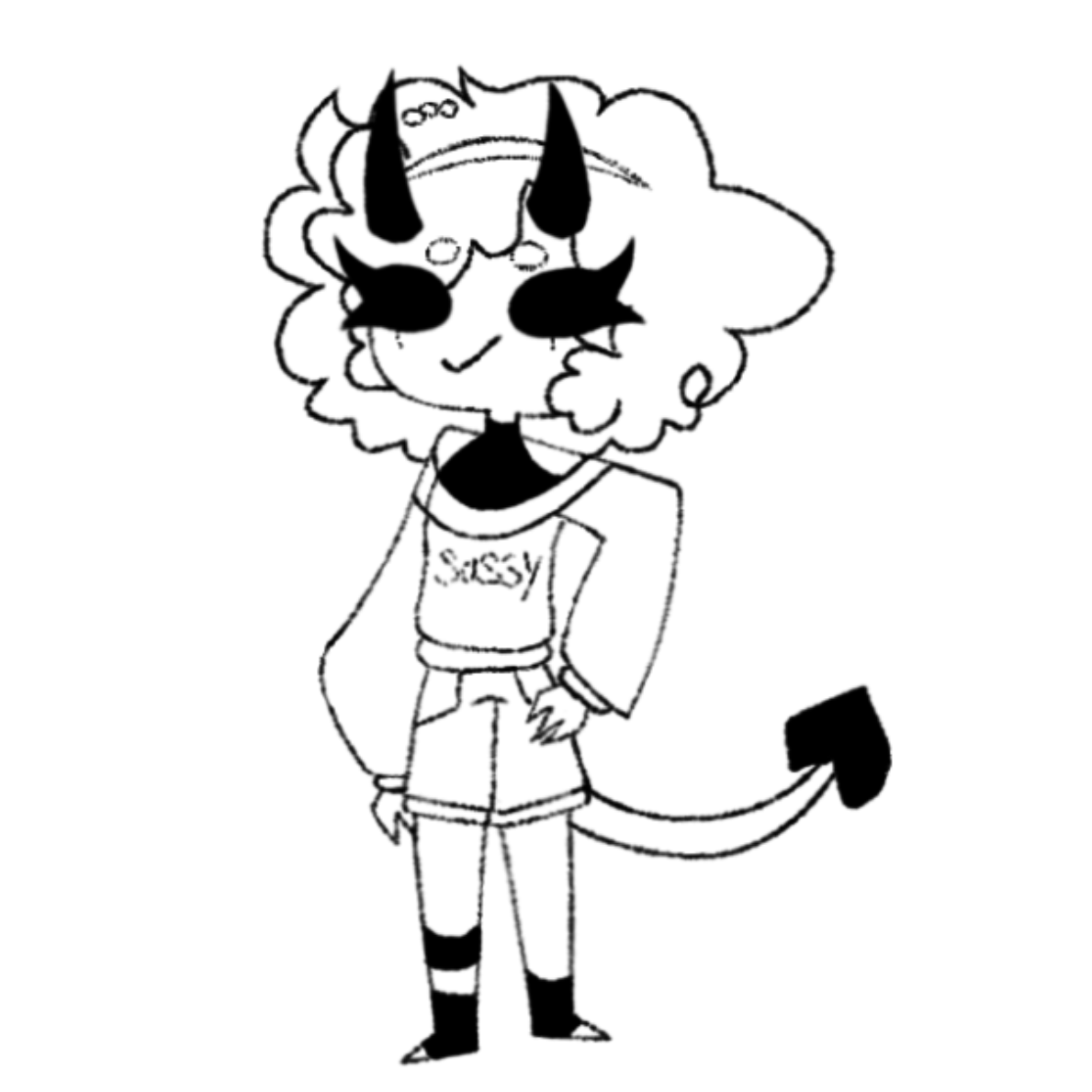 Starr_L33N's tweet photo. TRIED DRAWING IN BLITZØ ART STYLE 😋 @n01de4_ @Elen_glitteryz
#HelluvaBoss #doodles #Helluvabossstyle https://t.co/kJRU55qhmz