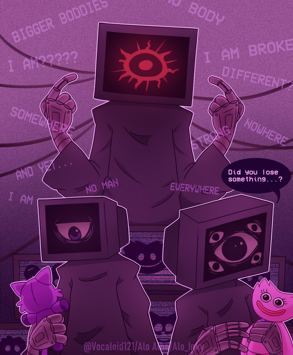 The Doctor, Harley Sawyer 👁️📺 or is it TV Man?? XDD (This is my