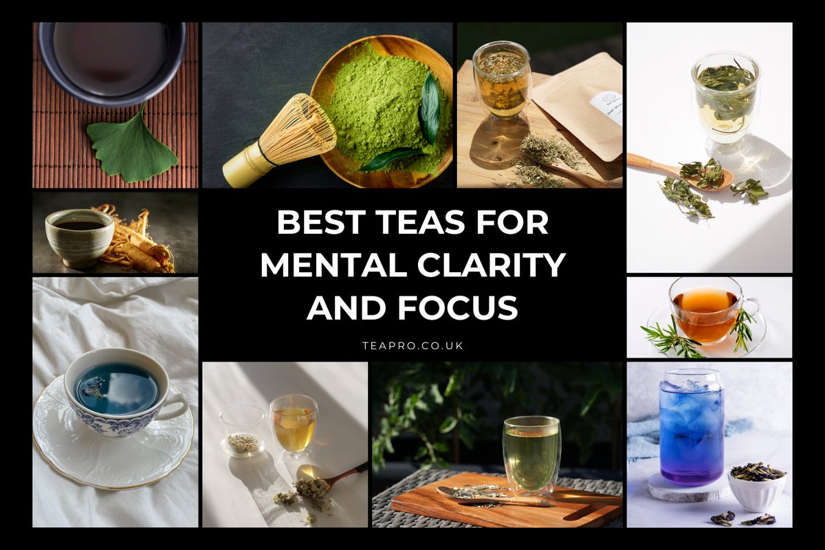 Struggling to stay focused? 🍵🧠 Discover 9 teas that may help combat distractions and support mental clarity - perfect for managing ADD.

teapro.co.uk/9-best-teas-fo…

#TeaLovers #ADD #Focus #HolisticHealth