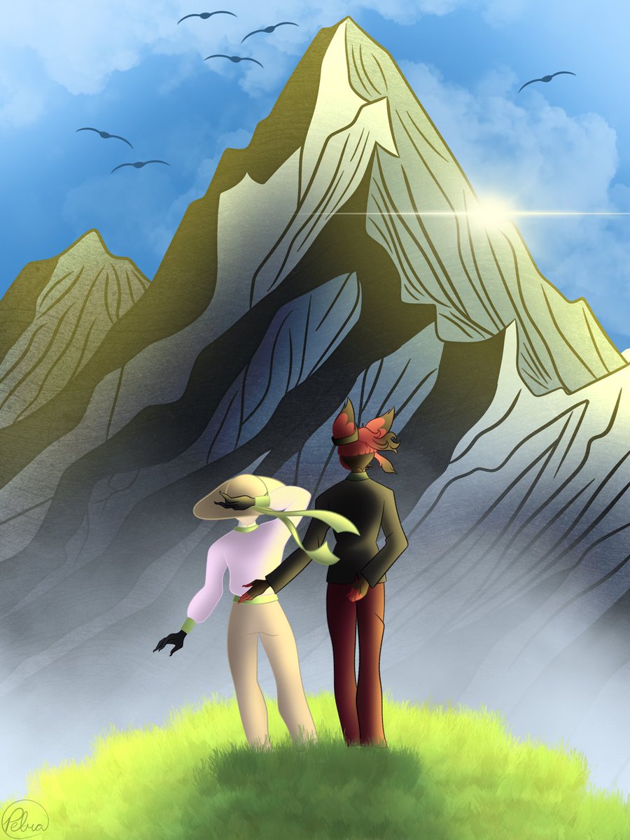 Petra4Pres1dent's tweet photo. A special Christmas gift to my best friend @Nightfall_lrl 🖤 Thank you for everything you’ve done for me this year, it means so much to me. I couldn’t ask for a better friend 🥹

#radioapple #HazbinHotel https://t.co/FaWLdaRT0k