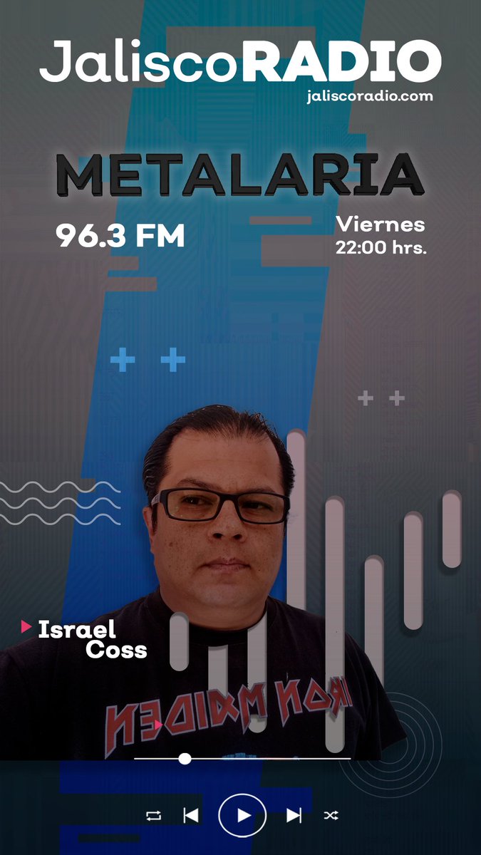 Metalaria (@metalaria963) on Twitter photo Este viernes en <a href="/metalaria963/">Metalaria</a> en punto de las 9 pm a través de <a href="/JaliscoRadio/">Jalisco Radio</a> 96.3 FM con lo mejor del metal en 2024 con música de :
<a href="/pressiveband/">Pressive</a> #Venemous <a href="/BChaos_Mx/">B Chaos</a> #Mythril #SpitOnYourGrave #TheAdventEquation <a href="/severthelight/">Sever The Light</a> #TheArchiterOfNightmares <a href="/Parazitmx/">Parazit</a> <a href="/f_of_hate/">Full Öf Hate</a> Este viernes en <a href="/metalaria963/">Metalaria</a> en punto de las 9 pm a través de <a href="/JaliscoRadio/">Jalisco Radio</a> 96.3 FM con lo mejor del metal en 2024 con música de :
<a href="/pressiveband/">Pressive</a> #Venemous <a href="/BChaos_Mx/">B Chaos</a> #Mythril #SpitOnYourGrave #TheAdventEquation <a href="/severthelight/">Sever The Light</a> #TheArchiterOfNightmares <a href="/Parazitmx/">Parazit</a> <a href="/f_of_hate/">Full Öf Hate</a>