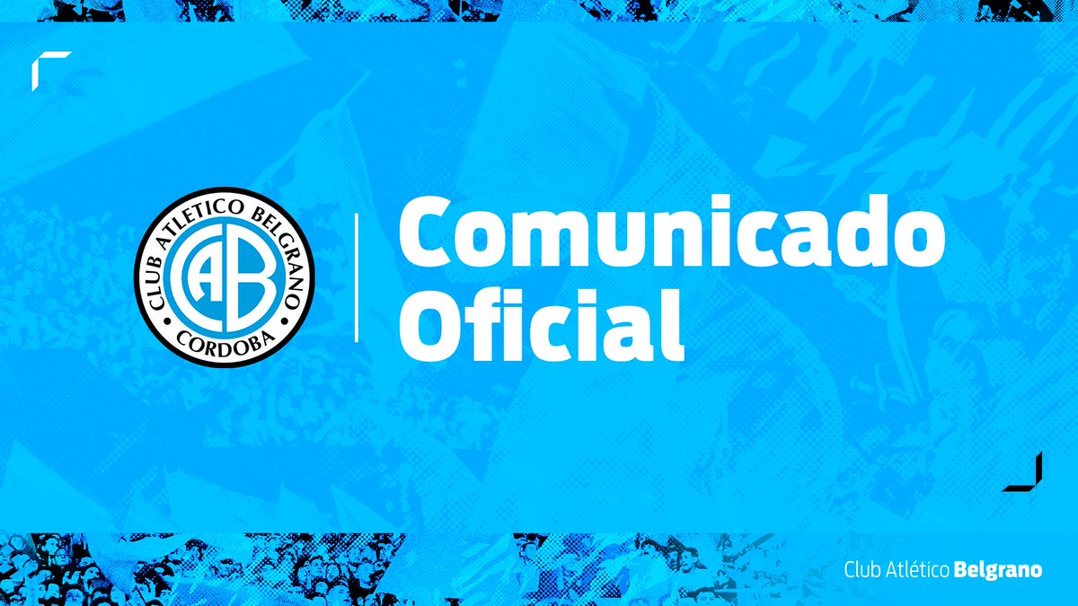 Belgrano's tweet photo. El Club Atlético #Belgrano informa que, debido a una serie de trámites que se hallan en proceso con el Ministerio de Deportes de Arabia, nos vemos en la obligación de reprogramar la presentación oficial de Lucas Zelarayán prevista para hoy. Si bien ya está establecido el acuerdo entre clubes y entre el futbolista y nuestra institución, aún restan los últimos detalles para concluir con los aspectos legales correspondientes. Dicha gestión concluirá a la brevedad y nos permitirá fijar una nueva fecha para el evento.