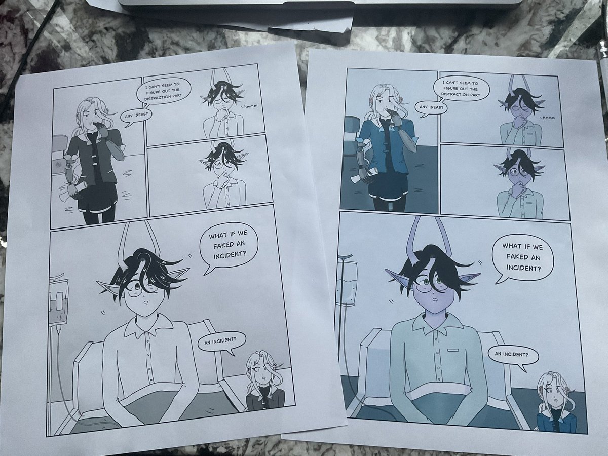 Test pages for my next book.  Based on the test I’ll most likely work in black and white