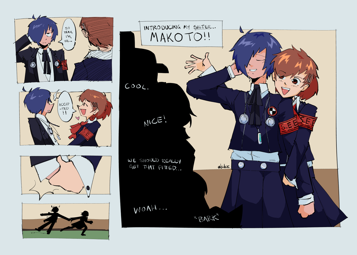 ekdsc's tweet photo. [ #persona #persona3 ] sisters https://t.co/u5IjtJ4x7O