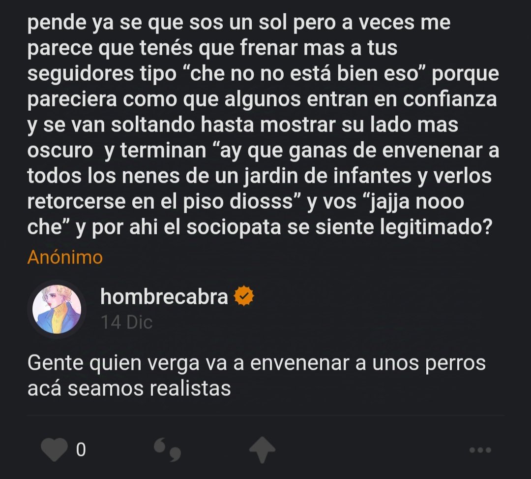 cabrejis's tweet photo. el anon que quería ser asesino serial pero le daba vergüenza https://t.co/rD0ofA8fO6