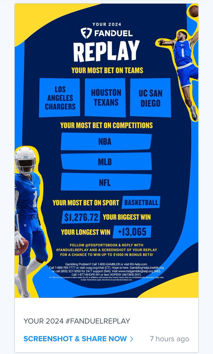 imillyOD's tweet photo. @FDSportsbook #FanDuelReplay https://t.co/okxsBp58tD