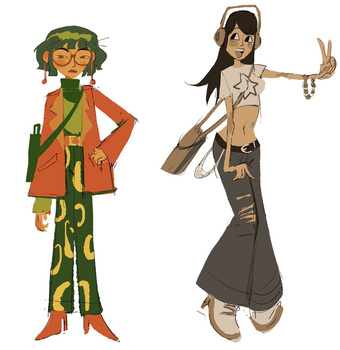 rubodubo's tweet photo. warmup sketches of girls 🙇‍♀️ https://t.co/brMvUrrBr4