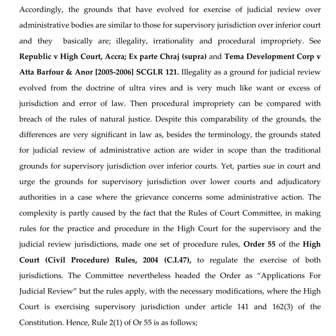 Ghana's ruling party (NPP) went to the High Court to obtain a compulsion order compelling the Electoral Commission (EC) to re-tally results in some constituencies where EC officers had earlier declared in favour of the opposition (NDC). 

The EC proceeded to re-tally polling