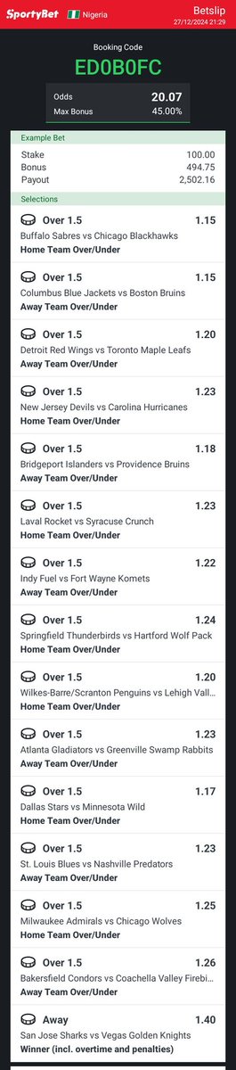 FStackr's tweet image. ED0B0FC | Midnight hockey 🏒 
@Jerrylinz0 @Mrbankstips @hockemania @coolnab2 @Julius_Chinwe rtw and stake well 😎