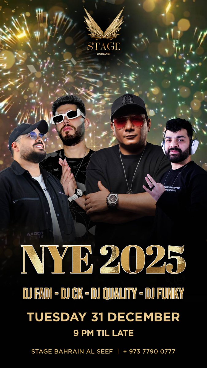 #TheStageClub #StageBahrain #ThisIsStage #Nightlife #DJ #Weekend #PartyTime #bahrain #Nightclub #Dancing #Music #Fun #NightOut #PartyHard #LetsDance  #WeekendVibes #NightOwl  #GoodTimes #Bar #Clubbing