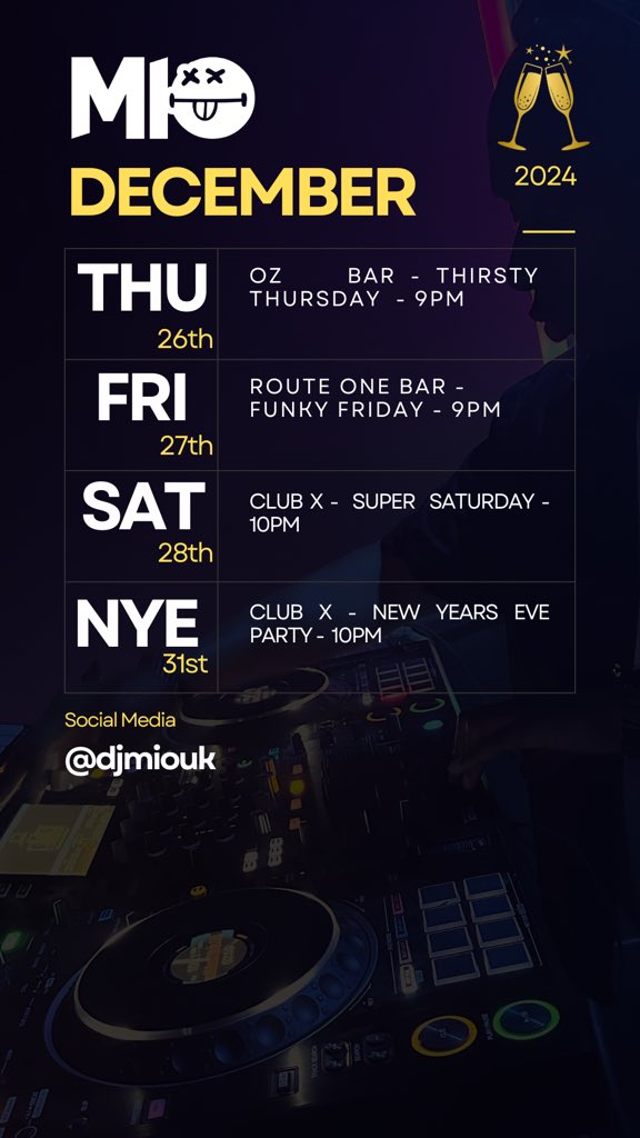 Catch me this week ⬇️