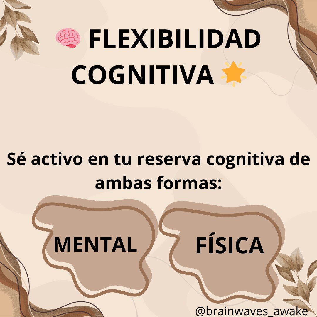 lauracaro989's tweet photo. 🌟 FLEXIBILIDAD COGNITIVA ENTRENANDO TU MENTE 
1️⃣ Plantearnos objetivos🎯
2️⃣ Escuchar el feedback🤝
3️⃣ Priorizar el ocio y el descanso🎶
4️⃣ Reducir el tiempo✅
5️⃣ Practicar actividades 🧩
6️⃣ Incorporar activi
7️⃣ Cultivar una mentalidad curiosa.
#FlexibilidadCognitiva #MenteActiva https://t.co/q3xIRBbiMX